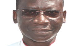 Bishop Gyamfi. President, Ghana Catholic Bishops' Conference (GCBC)