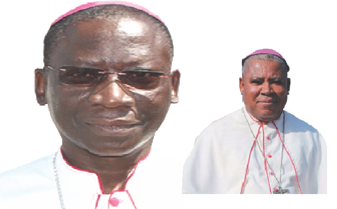 Bishop Gyamfi, President GCBC, Bishop Angkyier, Host