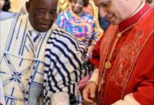 Ambassador Assorow with Pope Leo XIV