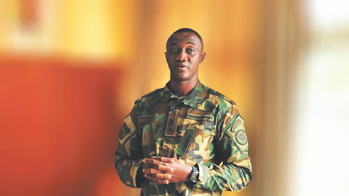 Lt. Col. Joshua Satekla, Deputy Director of Operations at NAIMOS