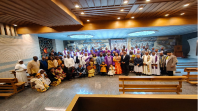 Ghana glorifies God in Rome