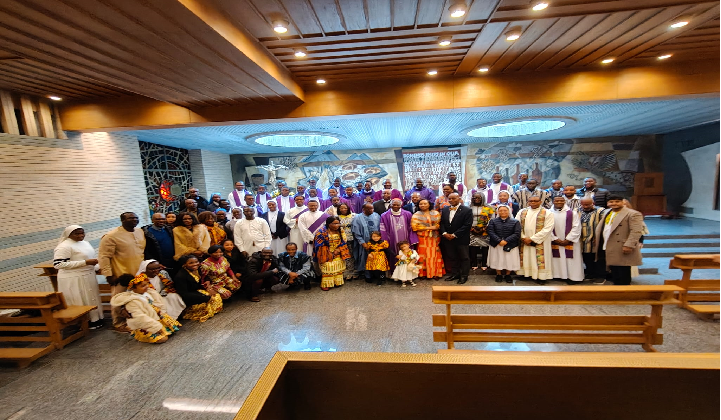 Ghana glorifies God in Rome