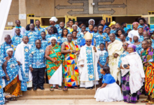 Bishop Atuahene with some dignitaries
